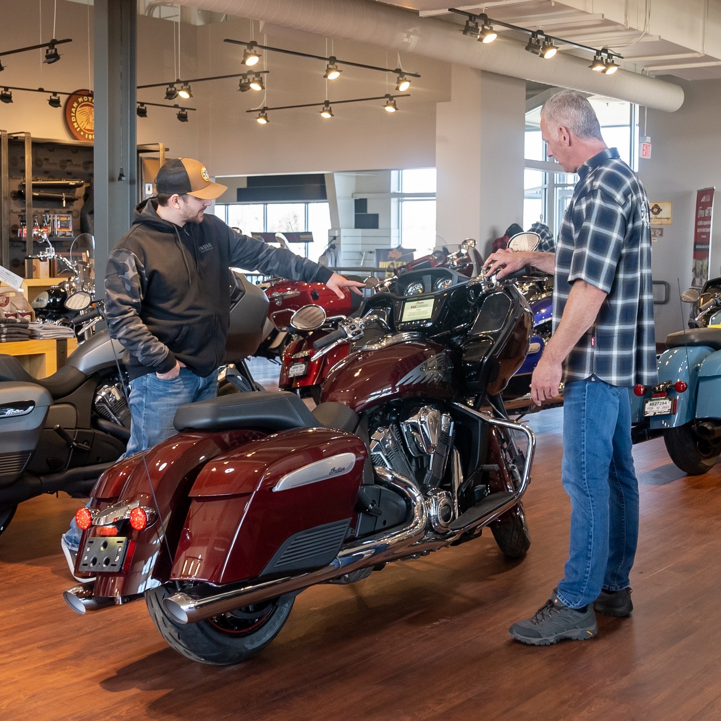 Motorcycle service department at Fort Collins Motorsports